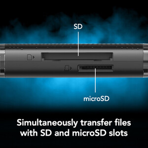 Lexar Dual-Slot USB-A/C SD/microSD Kart Okuyucu (LRW310X-BNBNG) - Thumbnail