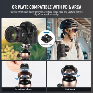 Neewer LiteTrip LT35 Karbon Fiber Tripod - Thumbnail