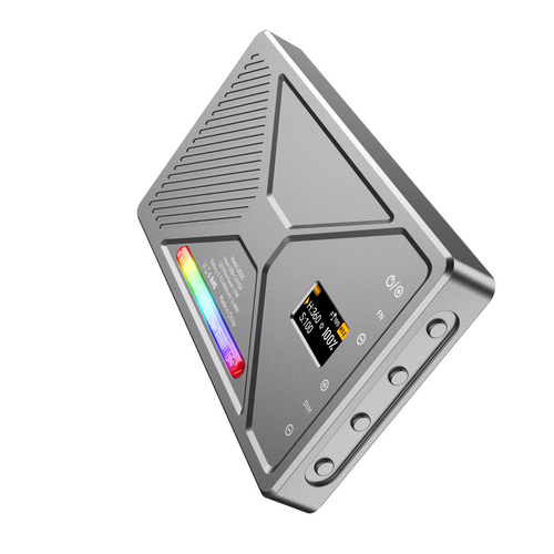 Liyadi LR225 Pro RGB Led Video Işığı Cep Boy Mini Fotoğraf Işığı 24 Efektli
