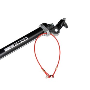 Manfrotto 025BS Standlı Süper Boom (Siyah) - Thumbnail
