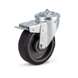 Manfrotto - Manfrotto 374-10 Frenli Tekerlek Seti 160mm (1)