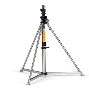 Manfrotto - Manfrotto 387XU Paslanmaz Çelik Süper Wind-Up Işık Ayağı