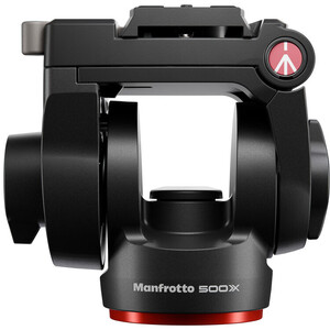 Manfrotto 500X Fluid Head Alüminyum Video Tripod Kit - Thumbnail