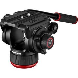 Manfrotto MVK504XTWINFA 504X Fluid Video Başlık 645 Alüminyum Video Tripod Kit - Thumbnail