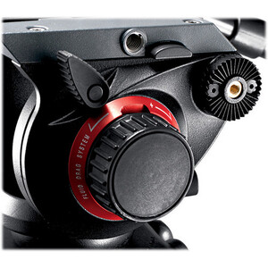 Manfrotto 535K, 504HD Fluid Video Başlıklı Karbon Profesyonel Tripod Kit - Thumbnail
