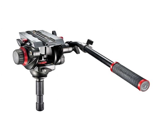 Manfrotto 535K, 504HD Fluid Video Başlıklı Karbon Profesyonel Tripod Kit