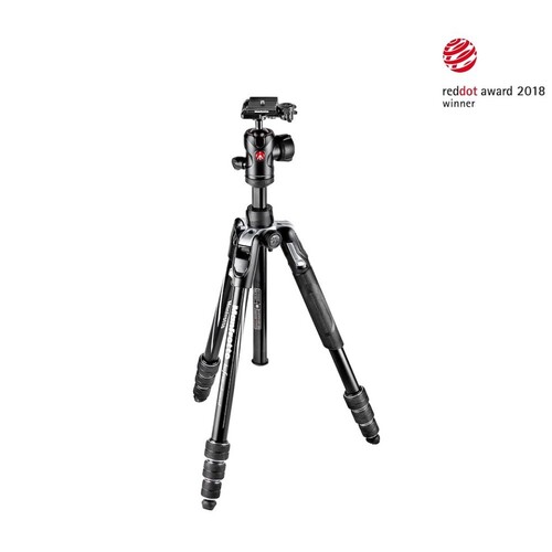 Manfrotto Befree MKBFRTA4BK-BH Advanced Ball Head Travel Alüminyum Tripod -Siyah