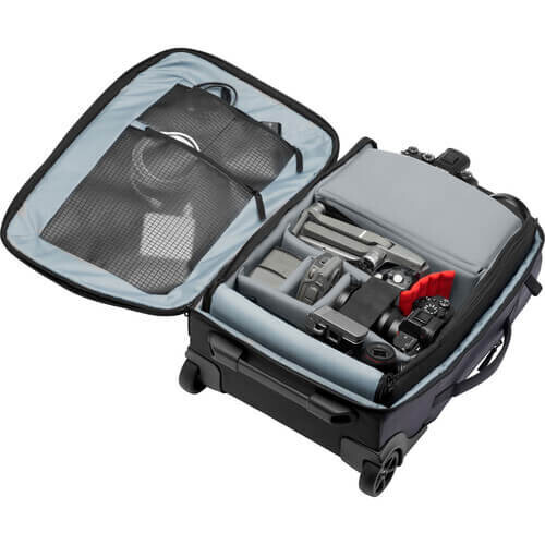 Manfrotto Manhattan Runner-50 Roller (Gri, Tekerlekli Çanta, MN-R-RN-50)