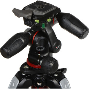 Manfrotto MK055XPRO3-3W MHXPRO-3W başlık ile Tripod Kit - Thumbnail