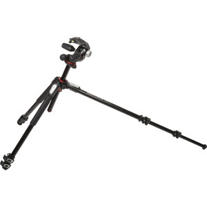 Manfrotto MK190XPRO3-3W Tripod kit MHXPRO-3W başlık ile - Thumbnail