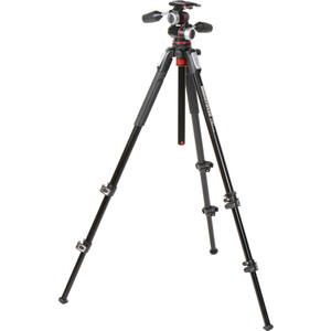 Manfrotto - Manfrotto MK190XPRO3-3W Tripod kit MHXPRO-3W başlık ile (1)