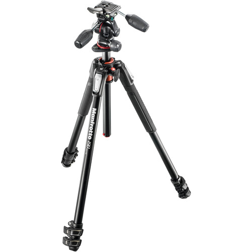 Manfrotto MK190XPRO3-3W Tripod kit MHXPRO-3W başlık ile