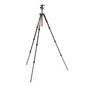 Manfrotto MKELMII4RD-BH Element MII Alimünyum Ters Katlanır Tripod Kırmızı - Thumbnail