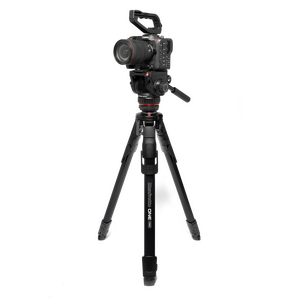 Manfrotto MKONEVA-502X ONE Video Alüminyum Tripod ve 502X Akışkan Video Başlık Kiti - Thumbnail