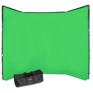 Manfrotto - Manfrotto MLBG4301KG Chroma Key FX 4x2.9m Background Fon Yeşil
