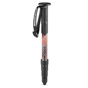 Manfrotto - Manfrotto MMELMIIA5RD Element MII Alüminyum Monopod (Kırmızı)