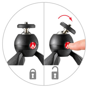 Manfrotto - Manfrotto MT Pixi Mini Tripod - Siyah