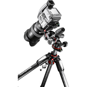 Manfrotto MT055CXPRO3 3 Kademeli Karbon Fiber Tripod - Thumbnail