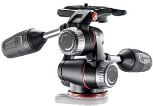 Manfrotto - Manfrotto MT190CXPRO3 3 Kademeli Karbonfiber Tripod MHXPRO-3W 3 Kollu Tripod Kafası (1)