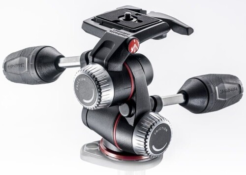 Manfrotto MT190CXPRO3 3 Kademeli Karbonfiber Tripod MHXPRO-3W 3 Kollu Tripod Kafası