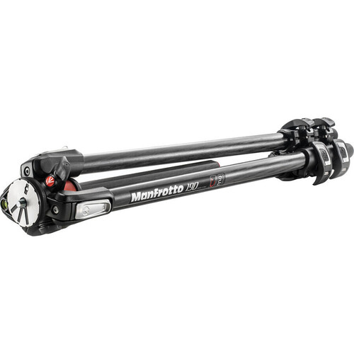Manfrotto MT190CXPRO3 3 Kademeli Karbonfiber Tripod MHXPRO-3W 3 Kollu Tripod Kafası
