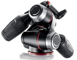 Manfrotto MT190CXPRO3 3 Kademeli Karbonfiber Tripod MHXPRO-3W 3 Kollu Tripod Kafası - Thumbnail