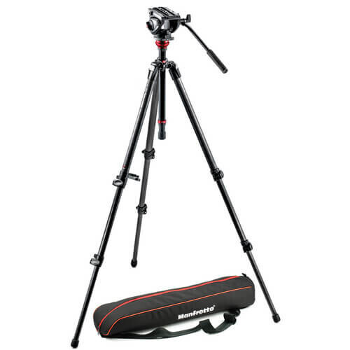 Manfrotto MVH500AH,755CX3 Tripod Başlığı & MagFibre Tripod
