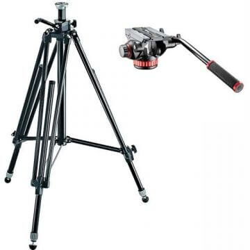Manfrotto MVH502AH,028B Video Tripod Kit