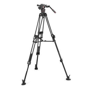 Manfrotto MVK608TWINFA Nitrotech 608 series with 645 Fast Twin Alu Tripod - Thumbnail