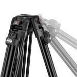 Manfrotto - Manfrotto MVK612TWINFA Nitrotech 612 series with 645 Fast Twin Alu Tripod (1)