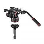 Manfrotto MVK612TWINFA Nitrotech 612 series with 645 Fast Twin Alu Tripod - Thumbnail