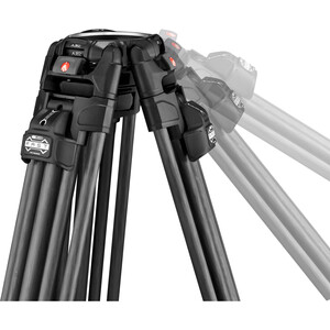 Manfrotto MVK612TWINFC 612 Fluid Head, 645 FAST Twin Karbon Fiber Tripod Kiti - Thumbnail