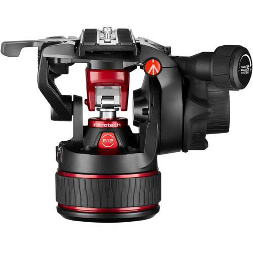 Manfrotto MVK612TWINFC 612 Fluid Head, 645 FAST Twin Karbon Fiber Tripod Kiti