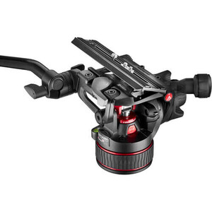 Manfrotto MVK612TWINGA Nitrotech 612 Video Başlıklı Alüminyum Çift Bacaklı Tripod - Thumbnail