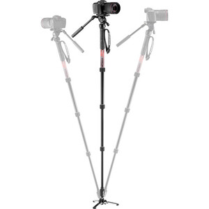 Manfrotto MVMELMIIA4LIVE Element MII Akışkan Başlıklı Video Monopod Kit - Thumbnail