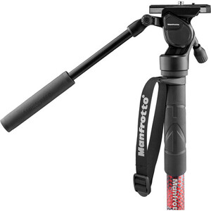 Manfrotto MVMELMIIA4LIVE Element MII Akışkan Başlıklı Video Monopod Kit - Thumbnail