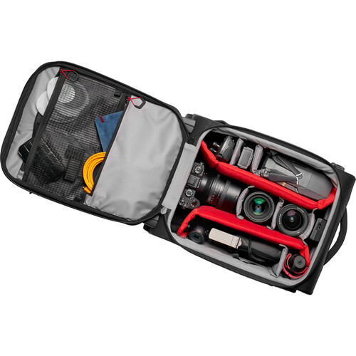 Manfrotto Pro Light Reloader Air-50 Carry-On Tekerlekli Kamera Çantası (Siyah)
