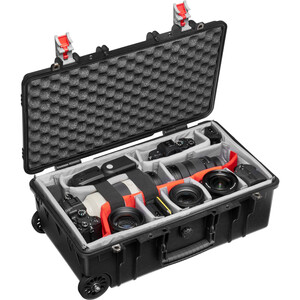 Manfrotto - Manfrotto Pro Light Reloader Tough-55 Hardcase Taşıma Çantası (Siyah- düşük kapaklı)