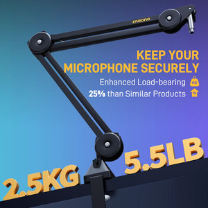 Maono BA37 Mikrofon Boom Kolu - Thumbnail