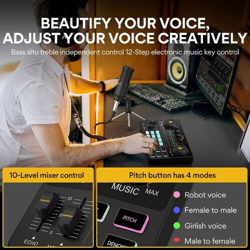 Maono Maonocaster Lite AM200 S1 Podcast & Ses Prodüksiyon Seti