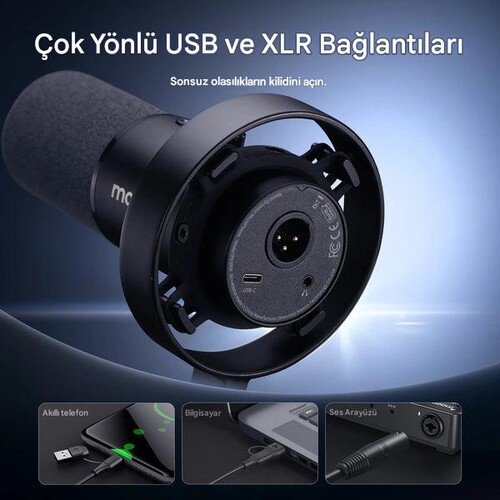 Maono PD300X USB/XLR Dinamik Mikrofon
