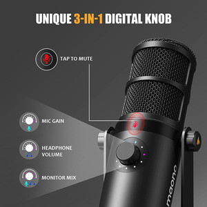 Maono PD400X USB/XLR Dinamik Mikrofon - Thumbnail