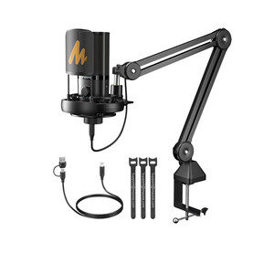 Maono - Maono PM450S USB Condenser Podcast Mikrofon Seti