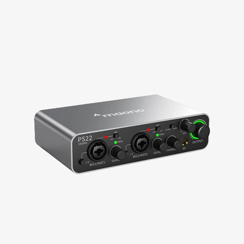 Maono PS22 ProStudio 2x2 USB Ses Kartı (Gri)
