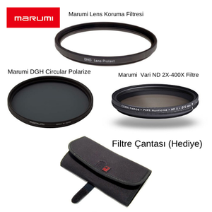 Marumi - Marumi 82MM Filtre Seti(Çantalı)