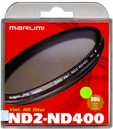 Marumi 77mm Vari ND2-ND400 (1 ile 9 Stop) ND Filtre