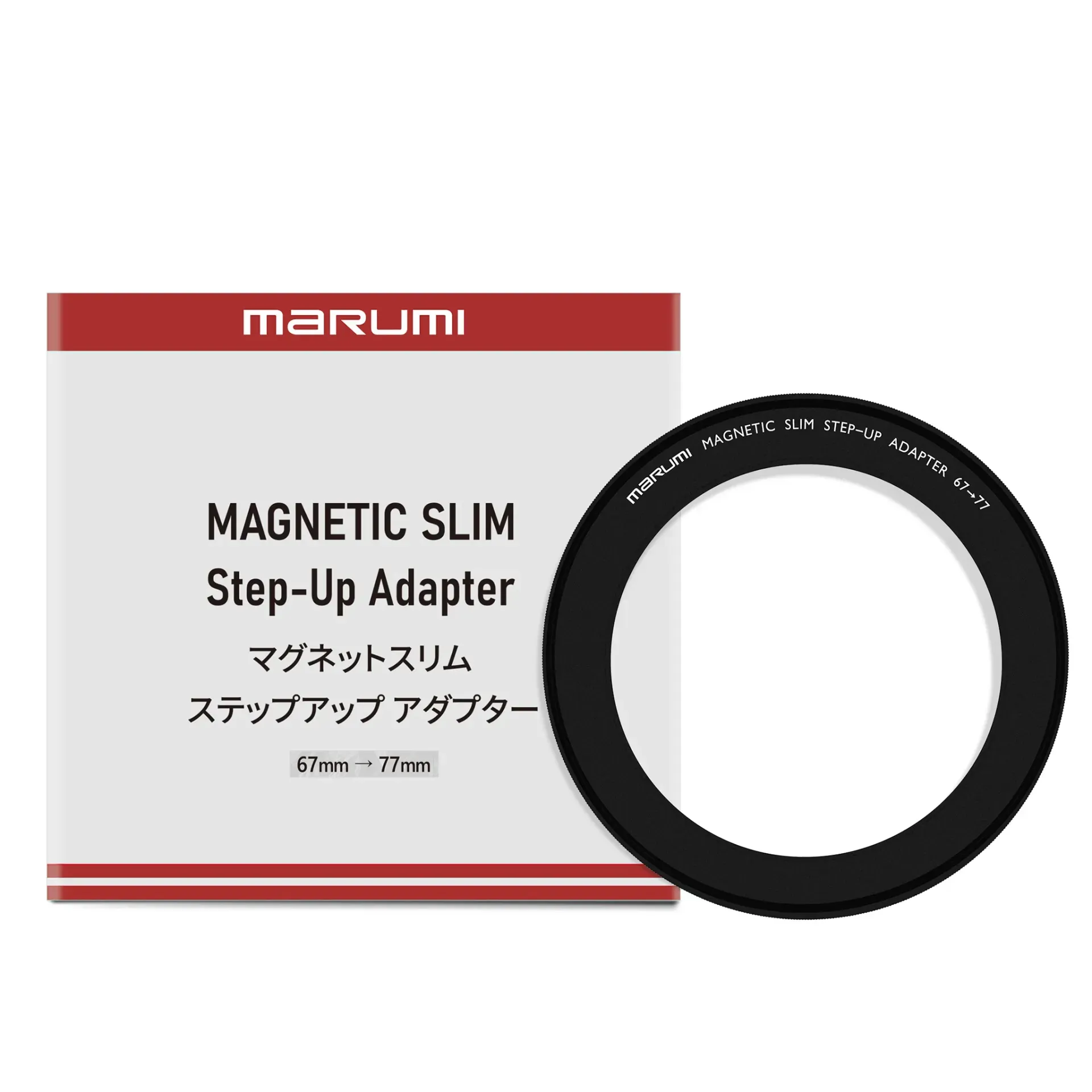 Marumi - Marumi Magnetic Slim Step-Up Adapter 67-77 mm