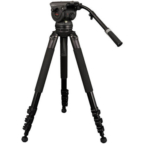 Miliboo M8L Hidrolik Kafalı Profesyonel Alüminyum Video Tripod
