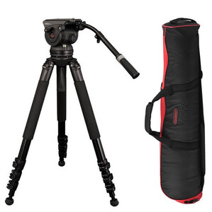 Miliboo M8L Hidrolik Kafalı Profesyonel Alüminyum Video Tripod - Thumbnail