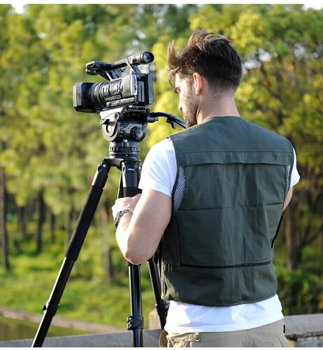 Miliboo M8L Hidrolik Kafalı Profesyonel Alüminyum Video Tripod